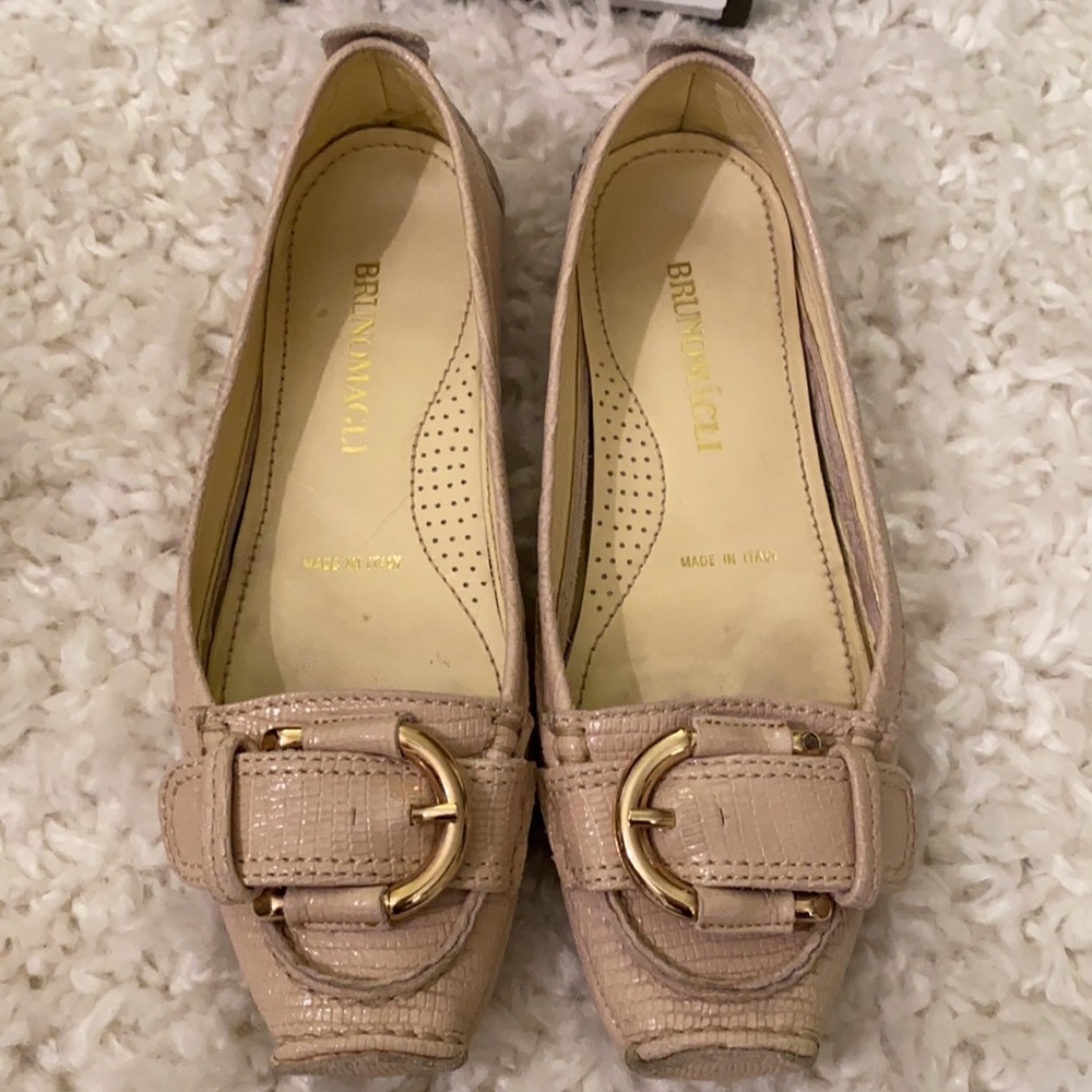 BRUNO MAGLI Cascina Driving Shoe Loafer Lizard